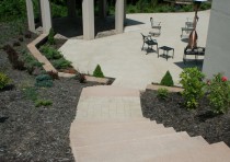 Patio and Steps